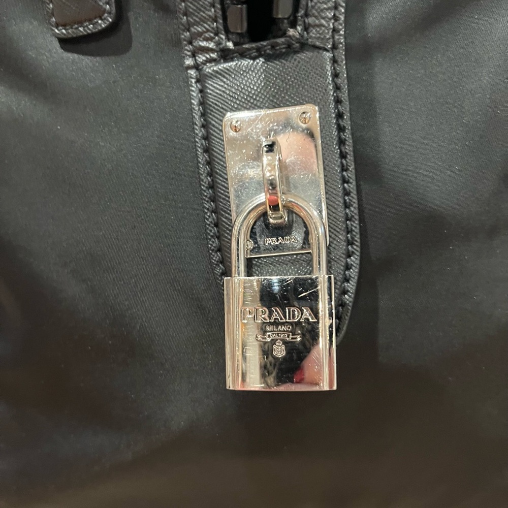 Prada Black Duffel Bag for Men - Picture 11 of 16